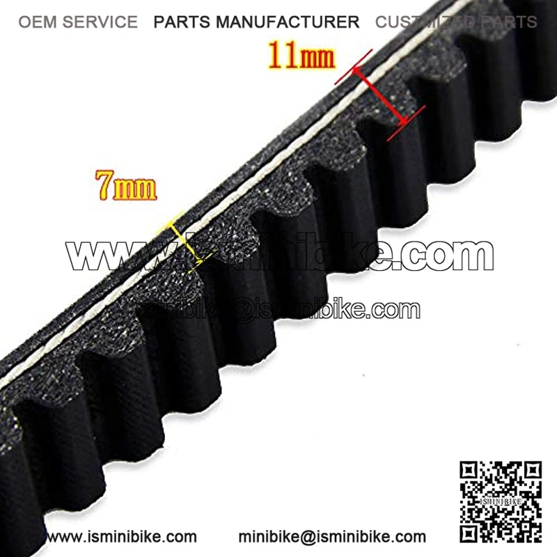 3 PCS Drive Belt Compatible with Coleman KT196 Go Kart Powersports KT196cc 4 Wheelers 196cc 6.5HP Gokart Buggy Mini Bike - Image 3