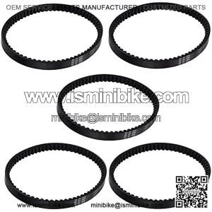 669-18-30 Drive Belt Compatible with GY6 139QMB 1P39QMB 49CC 50CC Go Kart ATV Moped Roketa Taotao Vespa Jonway Scooter