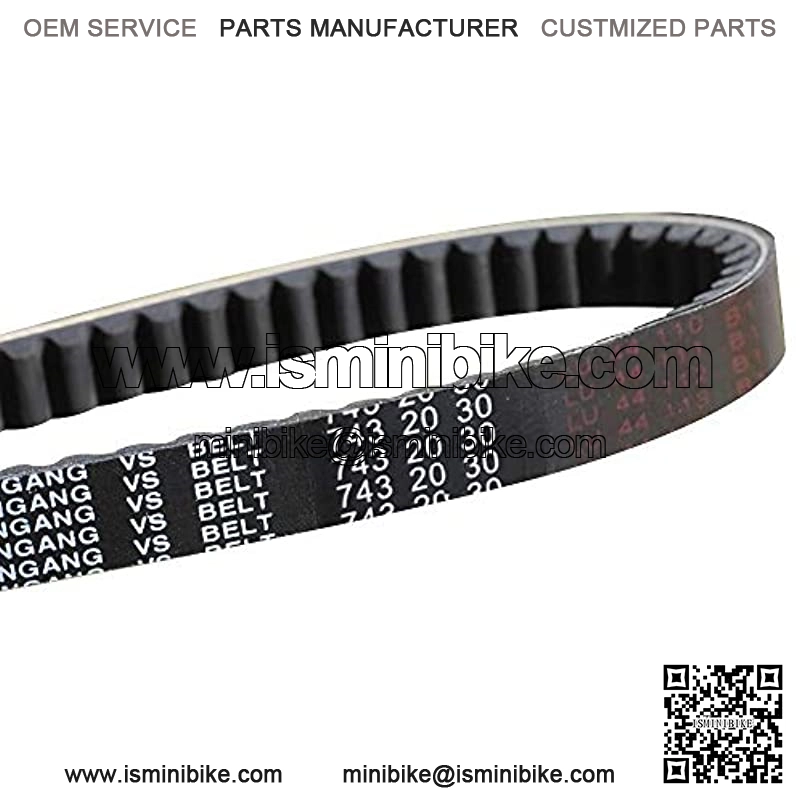 743-20-30 Drive Belt for GY6 125cc 150cc 152QMI/157QMJ Short-Case Engine ROKETA JMSTAR TAOTAO JONWAY Baja Tank Scooter Moped ATV Go Kart.??