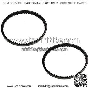 (2) New TORQUE CONVERTER Cogged Go Kart Cart BELTS for Comet 203589A 30 Series