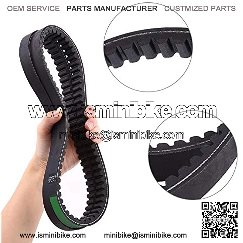 Go Kart Drive Belt 2 x Drive Belt Clutch Belt Replaces for Hammerhead 80T and TrailMaster Mid XRX Go-Karts 9.100.018-725 - Image 3