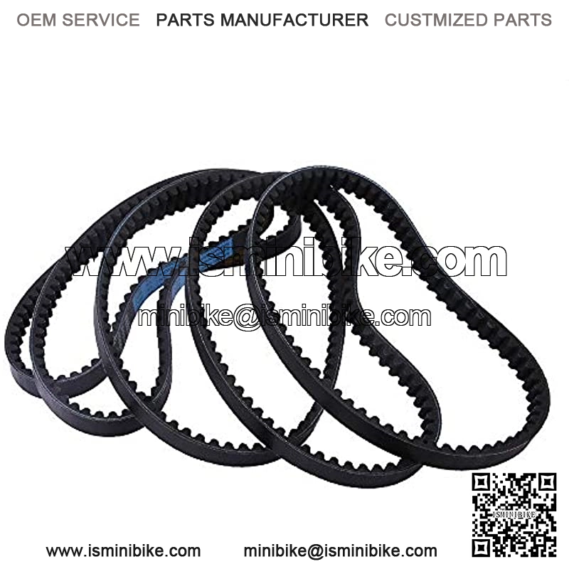 5-Pack 669 18 30 CVT Drive Belt Replaces for 49CC 50CC GY6 Roketa Taotao Vespa Jonway Scooter - Image 3