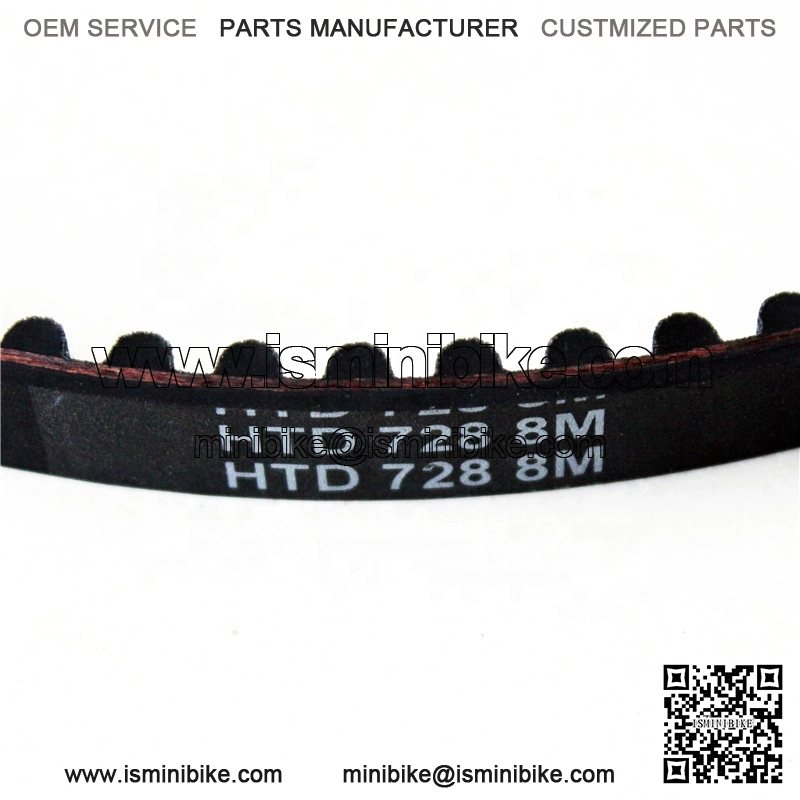 Electric Scooter HTD 728 8M Synchronous Drive Timing Belt - Image 3