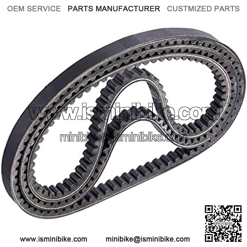3 Pcs Go Kart Drive Belt 725,Drive Belt Clutch Replacement for Hammerhead 80T Mid XRX Mud Head Go Kart 6.5HP Engine 30 Series(Go-Karts 9.110.018-9.100.018-725) - Image 3