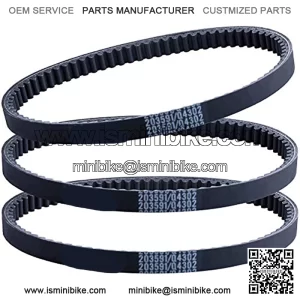 3 Pcs Go Kart Drive Belt 203591 Q4302W 30 Series Compatible with Yerf Dog Q430203W Q43103W Q43203W Manco Carter 5.5hp 6.5hp Kartco 7655  12-10052 Belt Replace 3203 3002 Go Kart