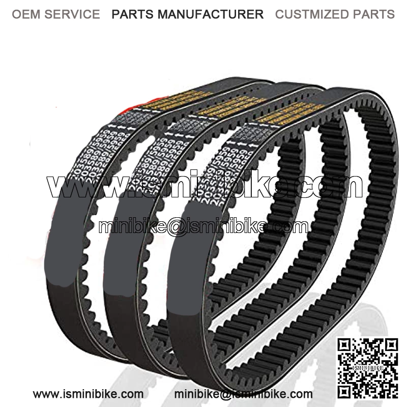 DB1-P30 30 Series Go Kart Drive Belt for Replacing Manco 5959 / Comet 203589 (Pack of 3)