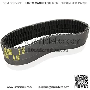 Go Kart Drive Belt 725, 30 Series Torque Converter Belt Compatible with Hammerhead 80T Mid XRX Mud Head Go Kart 6.5HP Engine 3 Pcs