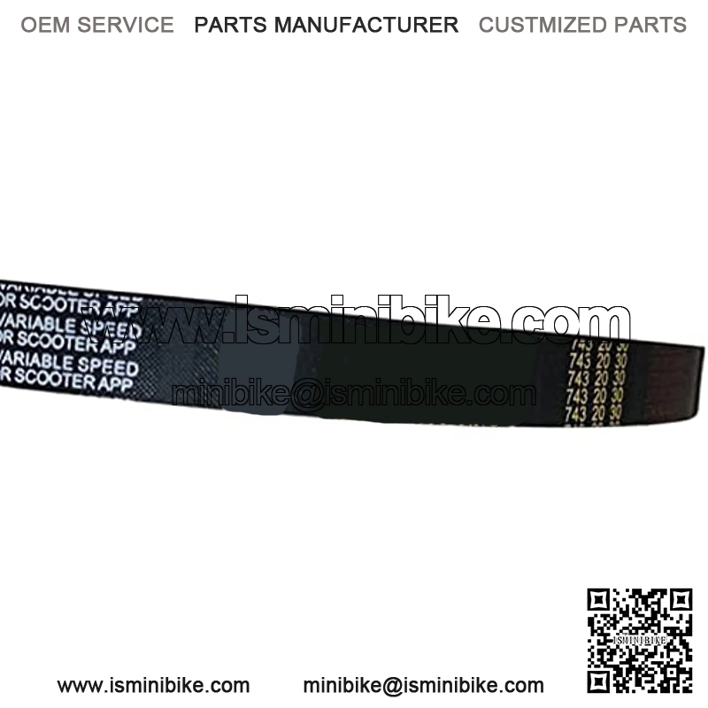 743 20 30 CVT Drive Belt for GY6 125cc 150cc 152QMI 157QMJ Short Case Scooter Moped ATV Go Kart Roketa Taotao Vespa Jonway - Image 2