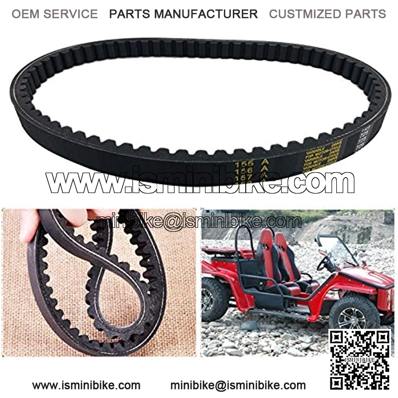 3 Pcs Go Kart Drive Belt 725 for 30 Series Torque Converter Belts - Image 2