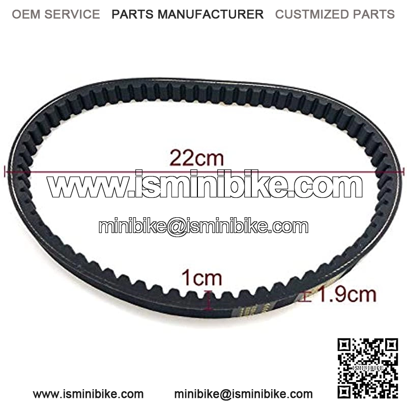 3 Pcs Go Kart Drive Belt 725 for 30 Series Torque Converter Belts - Image 3
