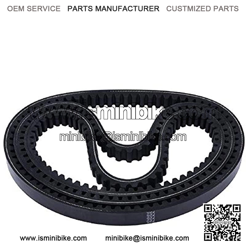 725 Go Kart Drive Belt for Hammerhead 80T Mid XRX Mud Head Go Kart 6.5HP Engine 30 Series Torque Converter Belts(Go-Karts 9.110.018-9.100.018-725),3 PCS Clutch Belt - Image 3
