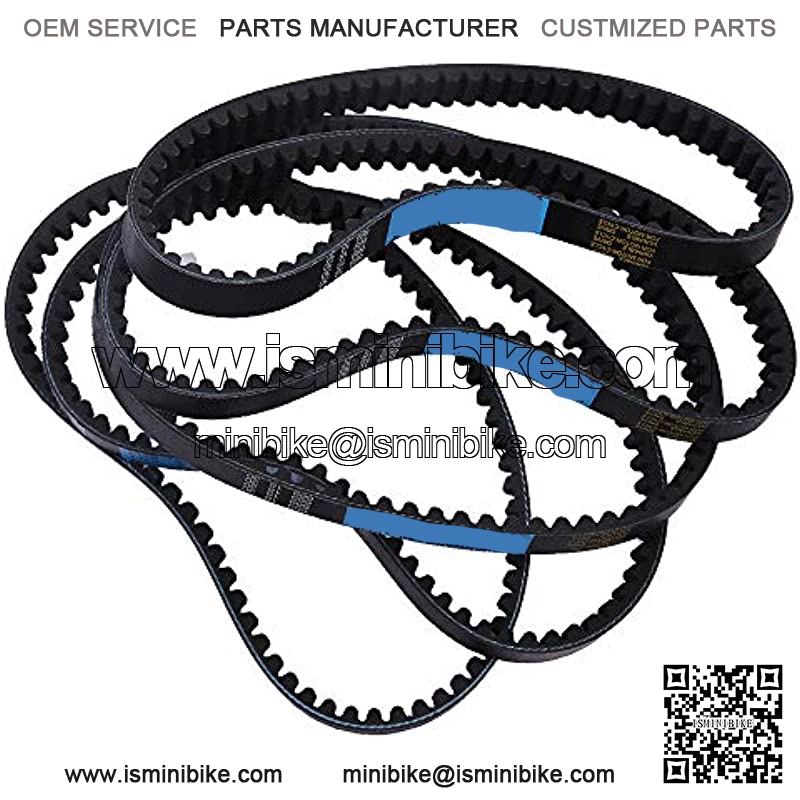 5-Pack 669 18 30 CVT Drive Belt Replacement for 49CC 50CC GY6 Roketa Taotao Vespa Jonway Scooter - Image 2