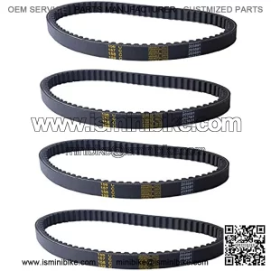 Q43203W Go Cart Belt 30 Series for Compatible with Yerf Dog Drive Belt Q43103W Manco 203591 5.5hp 6.5hp Kartco 7655 12-10052 Belt Replace 3203 3002 Go Kart Models(4 Pack)