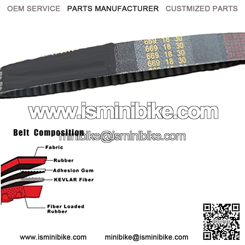 669 18.1 30 CVT Drive Belt for GY6 49cc 50cc 139QMB Short Case Scooter Moped ATV Go Kart Roketa Taotao Vespa Jonway - Image 3