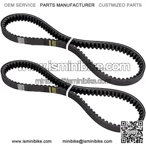 Pack of 2 Go Kart 37X98 Drive Belt Fit for Comet Torque Converter 203597 Replaces 10042