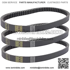3PCS 40 Series Torque Converter Belt GO Kart Comet 203785A Comet 203785 MANCO 12346 Belt