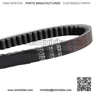729-18-30 CVT Drive Belt for GY6 49cc 50cc 139QMB Long-Case Engine ROKETA JMSTAR TAOTAO JONWAY Baja Tank Scooter Moped ATV Go Kart.??