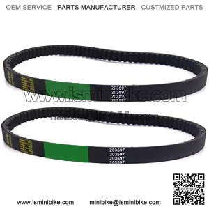 2 Go Kart 37X98 Drive Belt for Comet Torque Converter 203597 Replaces 10042