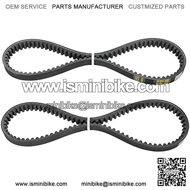 2 pcs Go Kart 37x98 Drive Belt Replaces for Comet Torque Converter 203597 203597A 10042 Go Kart Torque Converter Belt - Image 2