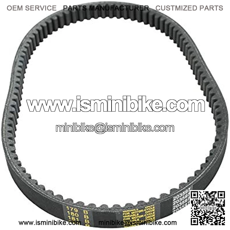 2 pcs Go Kart 37x98 Drive Belt Replaces for Comet Torque Converter 203597 203597A 10042 Go Kart Torque Converter Belt - Image 3