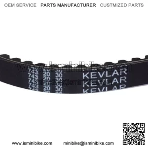 V-Belt CVT Drive Belt Kevlar Reinforced 743 20 30, Compatible with GY6 125cc 150cc Motorcycle Scooter ATV