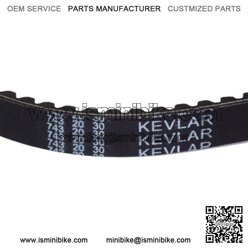 V-Belt CVT Drive Belt Kevlar Reinforced 743 20 30, Compatible with GY6 125cc 150cc Motorcycle Scooter ATV
