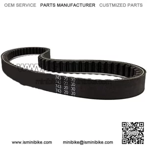 V-Belt CVT Variable Drive Belt Standard 743 20 30 fits GY6 125cc 150cc Scooter Motorcycle ATV