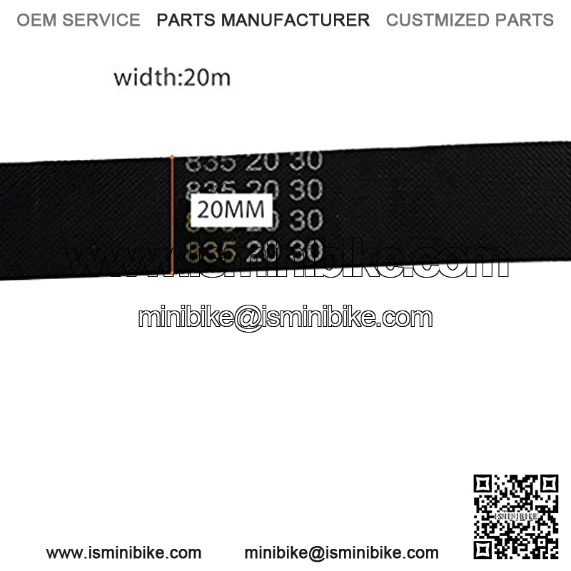 Transmission Drive Belt fits Husqvarna 532194346 194346 265-576 (1/2"x96 3/4) - Image 4