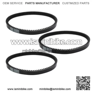 3x For Yerf-dog Go karts Go Cart Black Go Kart Drive Belt  203591
