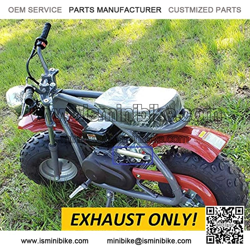 Exhaust Header for: Coleman BT200X 196cc/6.5HP Gas mini bike. - Image 5