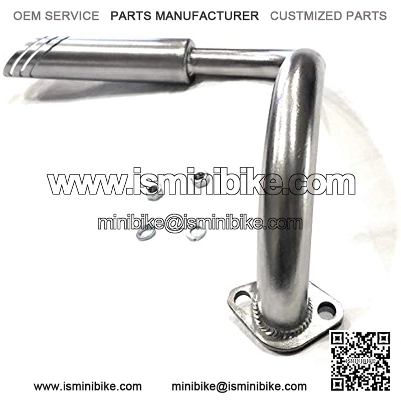 Mini Bike custom Exhaust Header Pipe for Predator 212cc, Honda GX160 & GX200 - Image 5