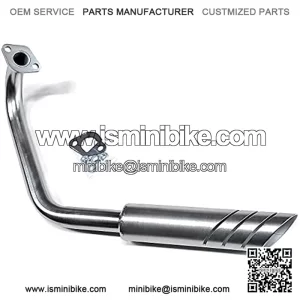 Exhaust Header for: Coleman Powersports CT200U-EX 196cc/6.5HP Gas mini bike.