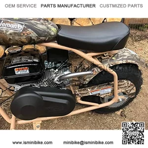 Custom Header Exhaust Straight Pipe fits COLEMAN CT200U-EX CT200-EX Minibike
