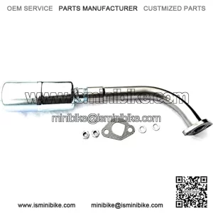 Exhaust with Muffler for: Coleman BT200x Mini Bike.