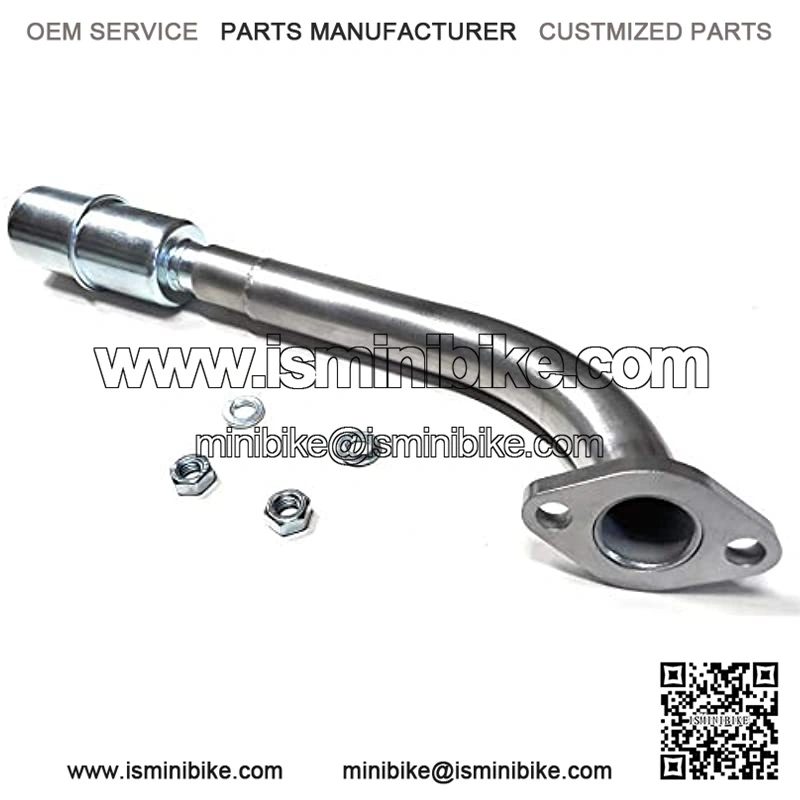 Exhaust With Muffler for: Coleman ct100u / cc100x Mini bike. - Image 5