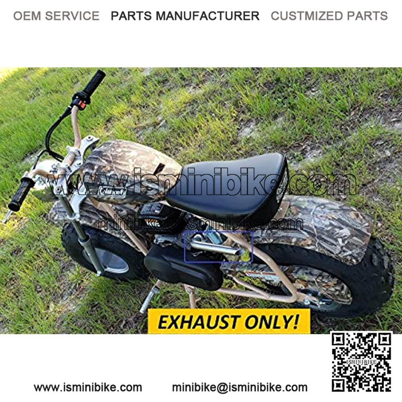 Exhaust Header for: Coleman CT200U-EX Camo 196cc/6.5HP Gas mini bike. - Image 5