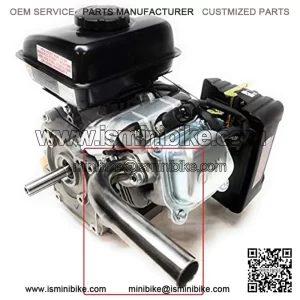 Exhaust Pipe For: Predator 79cc 3HP, Go Kart & mini bikes.