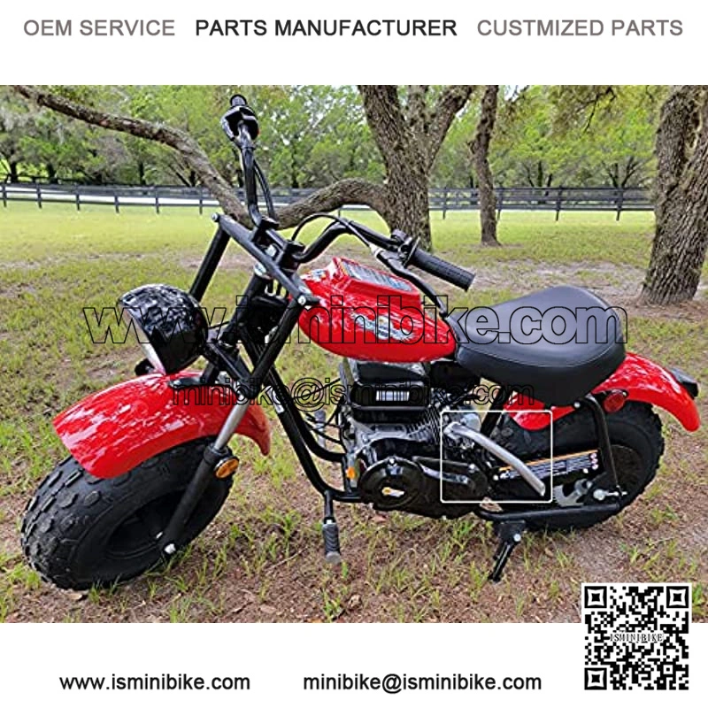 Exhaust Header pipe for Massimo Motor Warrior200 196CC Mini Bike, COLEMAN BT200X, COLEMAN CT200U, COLEMAN CT200U-EX. - Image 3