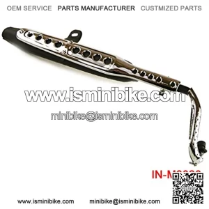 Exhaust Muffler Pipe System for Lifan Mini Trail Honda CT70 CT70 Dax 49cc 72cc 86cc 107cc Dirt Pit Bike