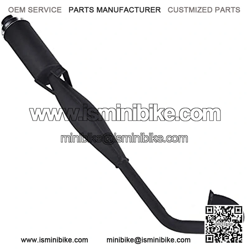 Exhaust Pipe Muffler with Expansion Chamber 47cc 49cc 2 Stroke Engine Pocket Bike Mini Quad