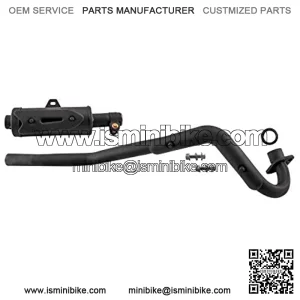 28mm Muffler Exhaust Pipe for ATV Quad Go Kart 50cc 70cc 90cc 110 125cc