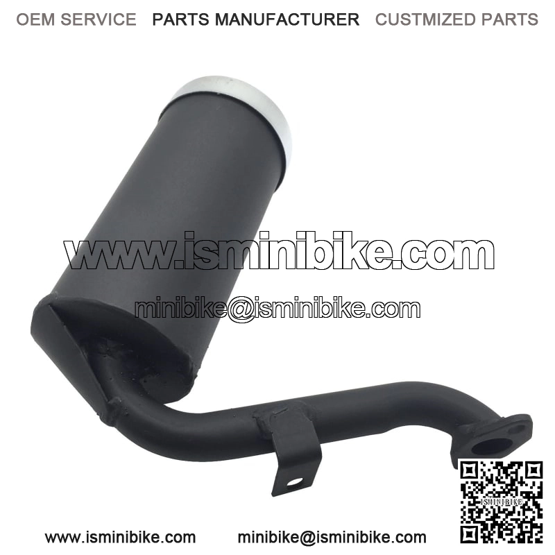 Tubo de escape Silenciador de tubo de escape 43cc 49cc para Mini Bike Quad Buggy Motor de Tubo de escape - Image 2