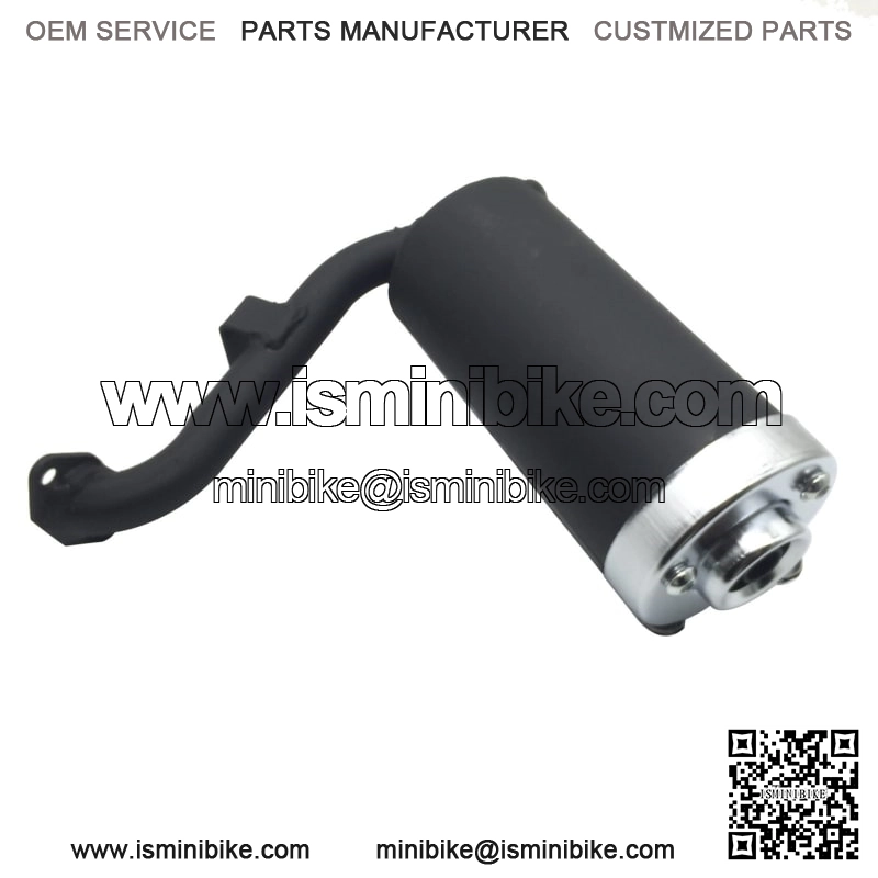 Tubo de escape Silenciador de tubo de escape 43cc 49cc para Mini Bike Quad Buggy Motor de Tubo de escape - Image 3