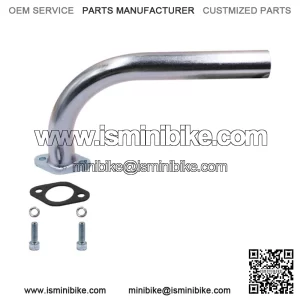New Header Exhaust Pipe Fits Go Kart Predator 301cc & 420cc, GX Hondas