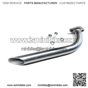 Exhaust Pipe For, Predator 79cc 3HP, Go Kart & mini bikes (Predator 3hp only)