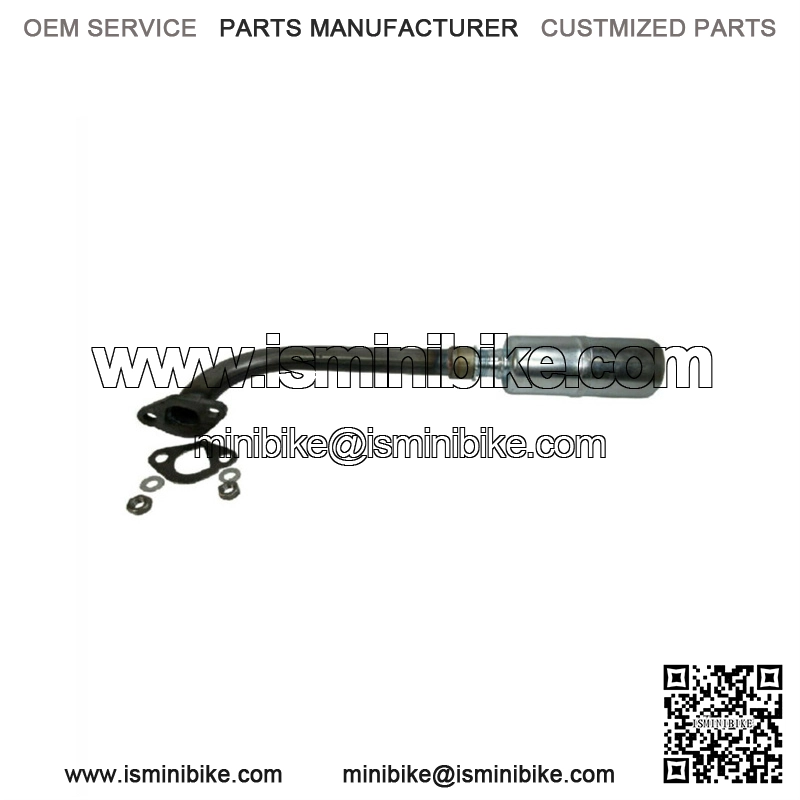 1" Go Kart Exhaust W/ Screw On Muffler for Predator 212cc EB