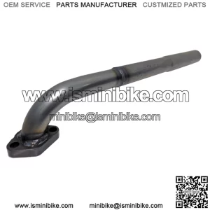 Straight Staged Exhaust Header Pipe for 6.5HP Clone & 212 Predator Engine