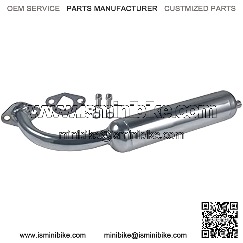 Exhaust Pipe Muffler For Predator 196cc 212cc Go Kart,For Honda GX160 GX200,For Coleman Powersports CT200U CT100U,6.5HP Gas Mini Bike