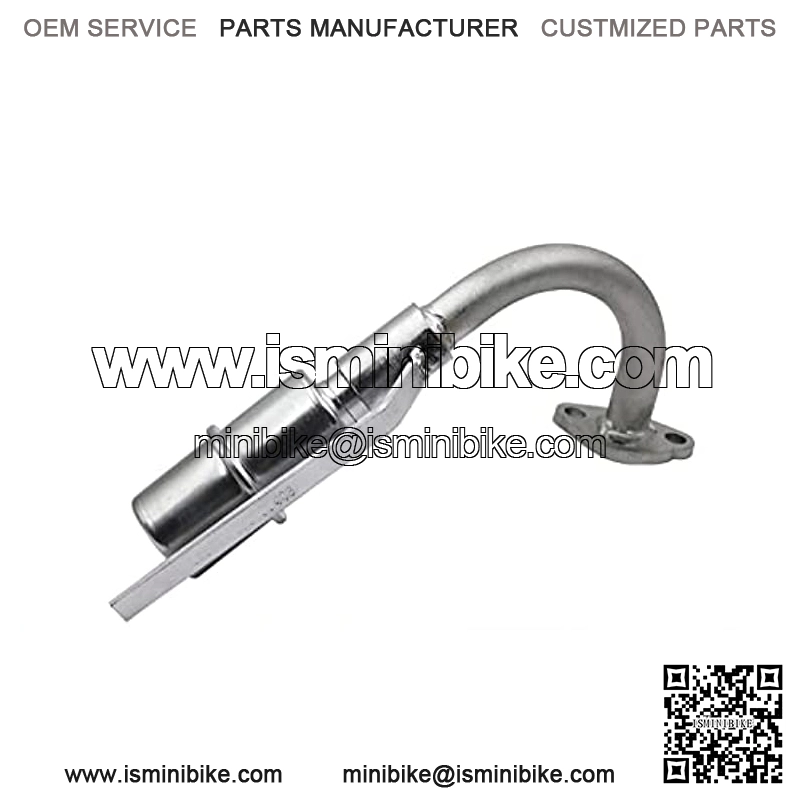 Exhaust with Muffler for Predator 212cc GX160 GX200 Go Kart & Mini Bikes