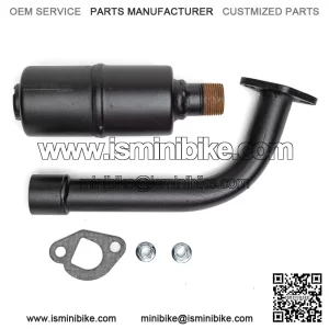 Header Pipe & Muffler, Economy Coleman 200